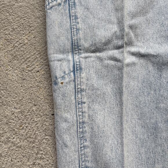 Deadstock 90s Dockers Jeans 30x32 Pleated Denim Levi’s Baggy Acid Wash Vintage - Picture 16 of 16